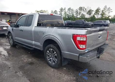2021 Ford F-150 Xl z USA, uszkodzony, nr VIN 1FTEX1CP2MFB50999